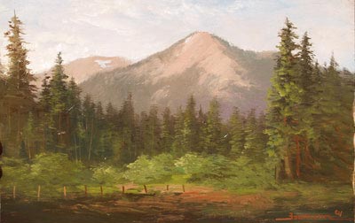 View From Shasta Medow