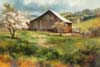 Ashland barn opus1   Oil ~12 x 18