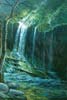 Mossbrae Falls Opus 1  Oil ~ 6 x 9