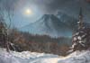 Mt Shasta Nocturne Opus 2 2008
 Oil ~6 x 9